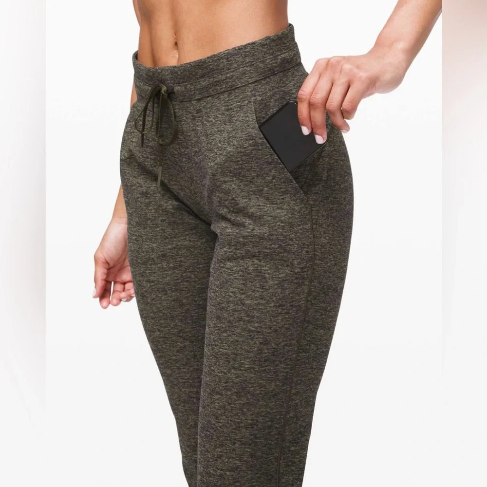 NWOT Lululemon Ready To Rulu Pant *29" Heathered Utilitarian / Black - Picture 6 of 13